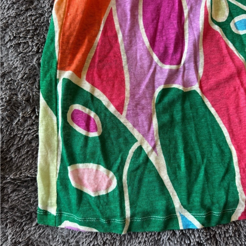 CHRISTIAN SIRIANO Women’s Colorful Abstract Tank Top - Picture 14 of 15
